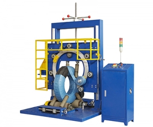 Tyre wrapping machine