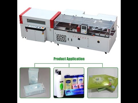 Automatic side sealing shrink wrapping machine for cosmetic perfume box