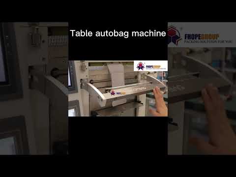 table auto bagger machine