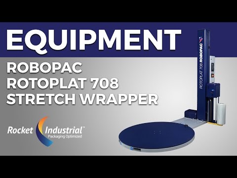 Robopac Rotoplat 708 Stretch Wrapper | See It In Action!