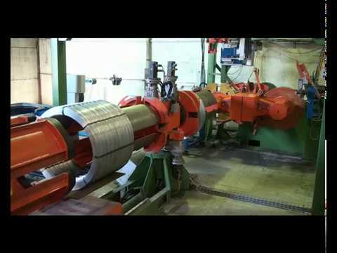 Wire re-winding machine, wire compacting machine &amp; wire coil strapping machine