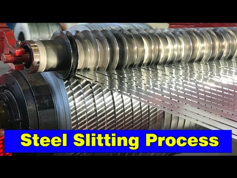 Slitting Line and Steel Slitting Process &quot; 0.3-4 mm * 1650 mm &quot;