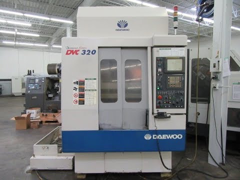 Daewoo DVC-320 CNC VMC w/ Pallet Changer