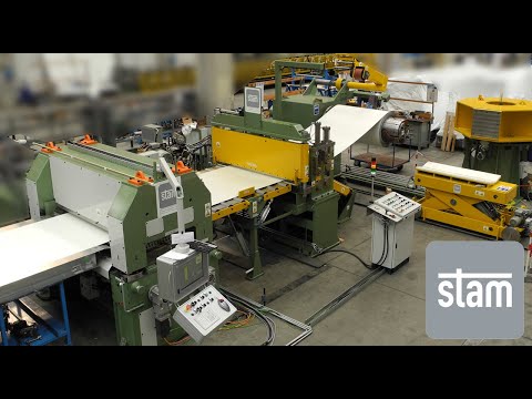 SLITTING AND RECOILING LINE