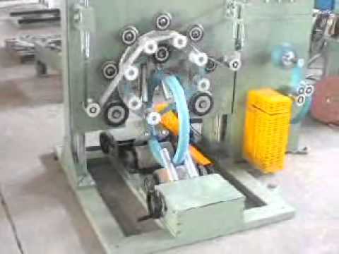 steel wire coil wrapping/packing machine,wire coil wrapper,wire packing machinery