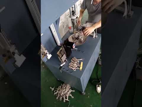 Automatic lace winding coiling strapping machine