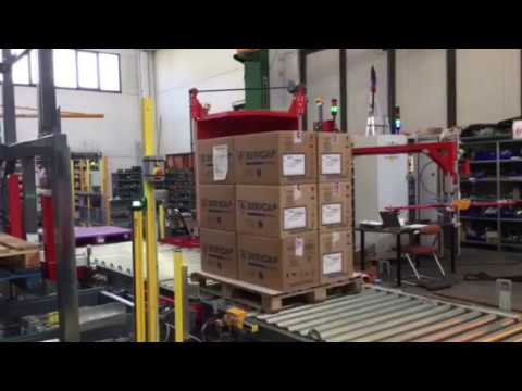 Inline pallet exchanger - TOPPY VSHAPE (boxes)