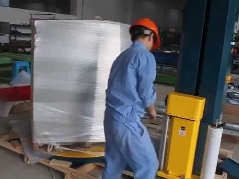 Best price pallet stretch wrapping machine in China