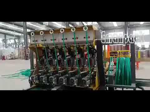 Cotton bale PET strapping machine