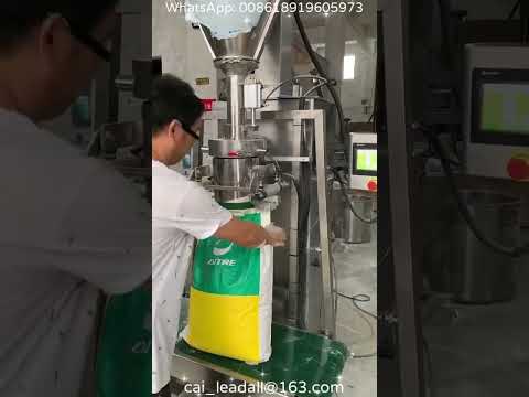 semi automatic bagging system , manual bagging system for 25kg to 50kg Powder