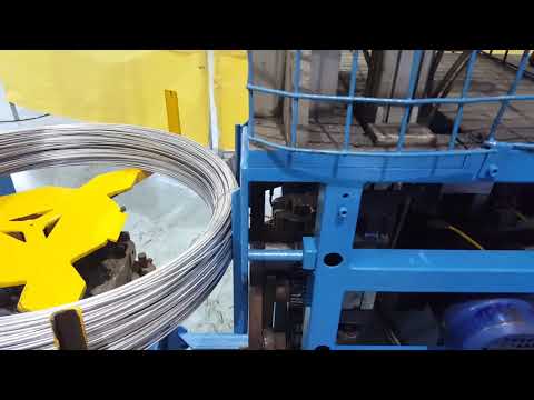 wire winding and strapping machine by steel wire