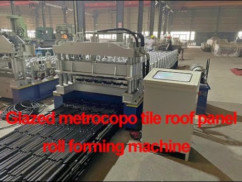 Zhongyuan step tile roll forming machine |glazed tile roll forming machine |roof tile machine