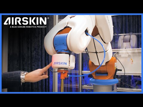 Turn industrial robots collaborative with AIRSKIN - Durobyte Robotics