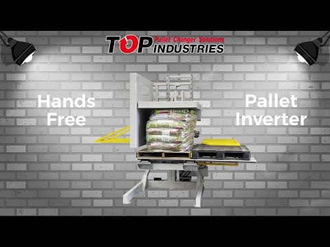 Pallet inverter &quot; The Hands Free&quot; (PATENTED)