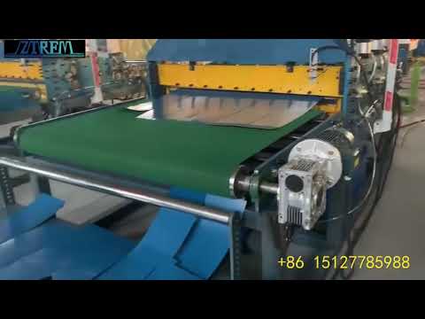 CTL Cut to length with slitting line for steel coil