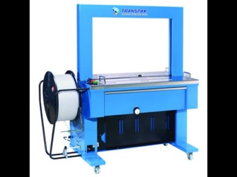 Installation fully automatic strapping machine (TransPak)