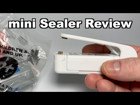 Mini Bag Sealer Sealing Machine Review