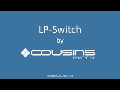 Cousins Packaging - Low Profile Switch Turn Table Stretch Wrap Machine