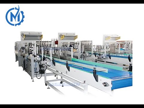 Shrink Wrapping Machine: how to shrink wrap bottles automatically( Shrink Wrap Machine, 15 pcs/min )