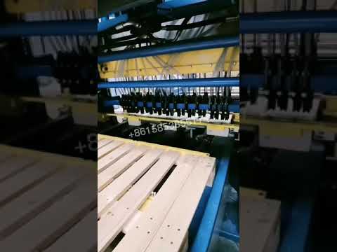 Full automatic wooden pallet production line