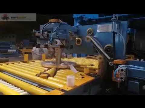 Steel coil packing line