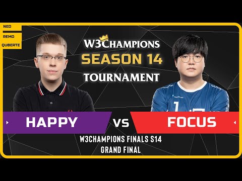 WC3 - W3Champions S14 Finals - Grandfinal: [UD] Happy vs FoCuS [ORC]