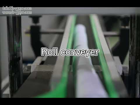 GPPE Fully automatic coreless roll slitter rewinder packaging line