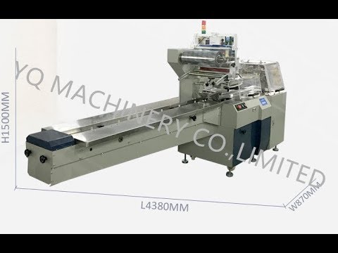 Flow wrapping machine for towels tissues horizontal form fill seal packaging equipment price