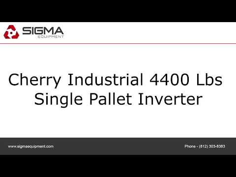 Cherry Industrial 4400 Lbs Single Pallet Inverter