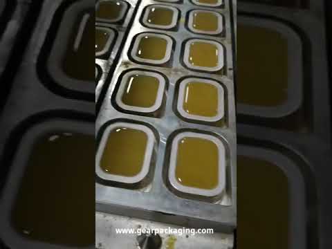 Automatic jam honey pod capsule filling sealing packaging machine multi lanes cup filler sealer line