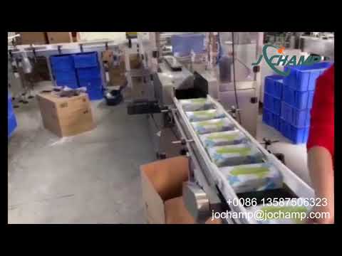 Automatic Packaging Machine For Tissue Paper Cube/Production Line For Carton Boxed Tissues