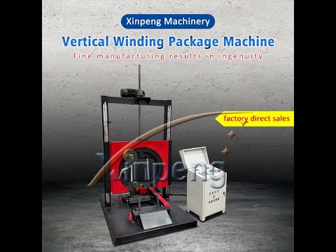 Wrap packaging machine, xinpeng vertical wrap packaging for tire packing!