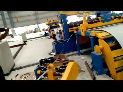 Hight-Speed and precision 1600 slitting line Machine (Coil :0.3-3 mm Thickness ,120m /Min)