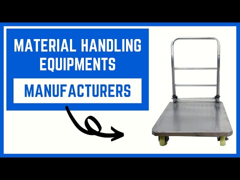 #1 Material Handling Equipments Manufacturers – [Get Packaging Machines at Best Price]