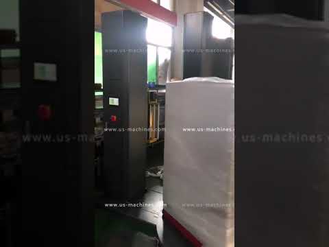 PE film Automatic pallet shipping carton wrapping sealing packing machine pallet wrapping sealer