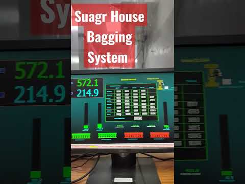 Sugar House Bagging System of Sugar Industry @industrialvlogs8133