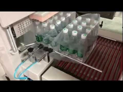 Automatic PE sleeve sealing shrinking machine for water bottle packaging