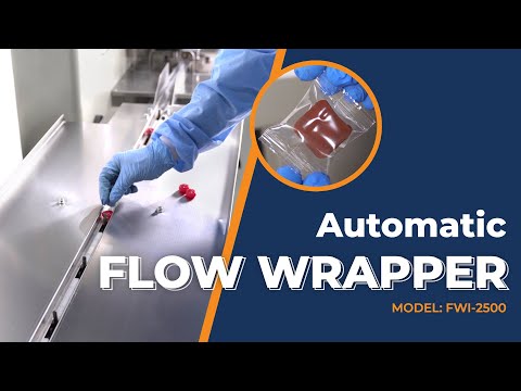 Automatic Horizontal Flow Wrapper With Inverted Film Feeder