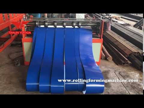 Simple slitting machine | cheap slitting machine | metal coil slitting line