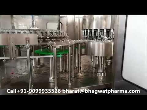 Automatic Water Bottle Packaging Line (Rinsing, Filling and Capping )