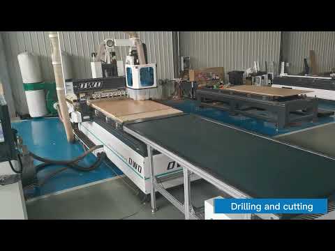 NA 49FU cnc nesting machine with automatic upender , loading and unloading