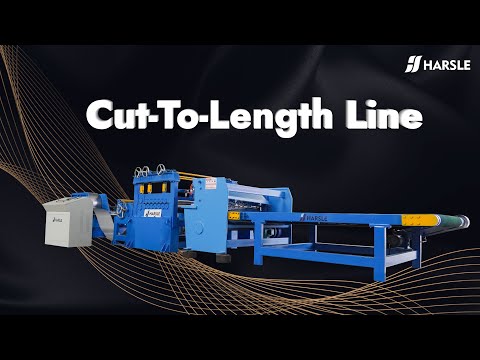 Steel Coil Cut To Length Production Line