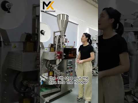 Automatic inner and outer tea bag packaging machine