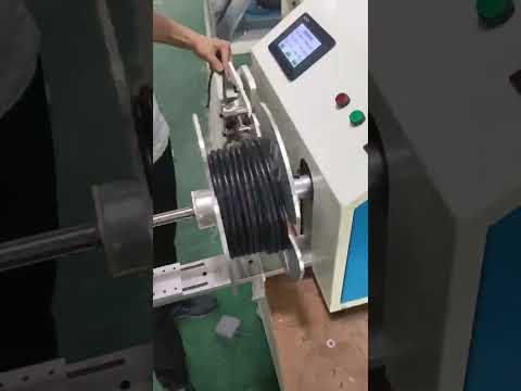 Automatic cable coiling winding machine wind wire in orderly