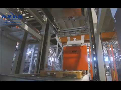 Fully automatic bagging, packaging, palletizing, pallet magazine production line-bremetz machinery