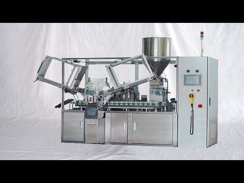 tubes filling and sealing machine φ49mm hose filler sealer one&amp;two heads equipment 單頭雙頭軟管灌裝封尾機