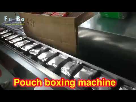 Pouch boxing machine &amp; boxes 3D wrapping shrinking machine