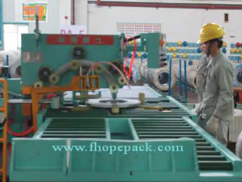 Coil packing line with tilter and stacking function