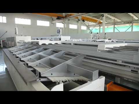 Plastic pipe packaging machine