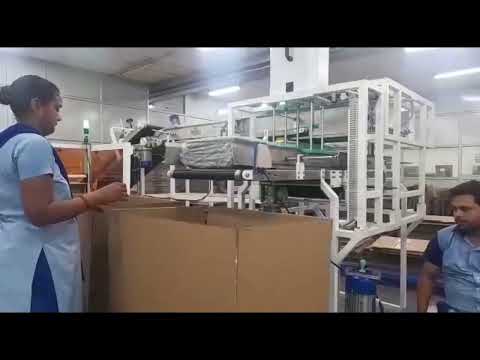 Efficient Towel Packaging: Automatic Case Packing Line